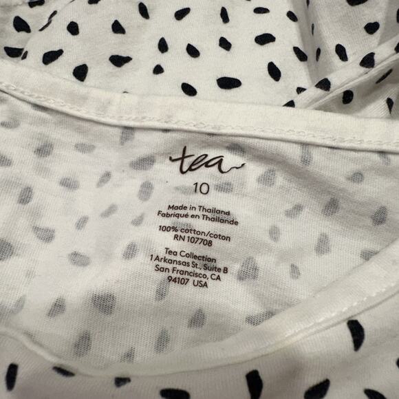 Tea Collection Black & White Polka Dot Tank Top - Picture 6 of 7